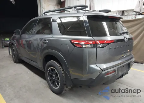 2025 Nissan Pathfinder Rock Creek 4Wd z USA, uszkodzony, nr VIN 5N1DR3BD3SC227804